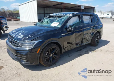 2024 Volkswagen Tiguan 2.0T Se R-Line Black from USA, damaged, VIN 3VV8B7AX9RM212070